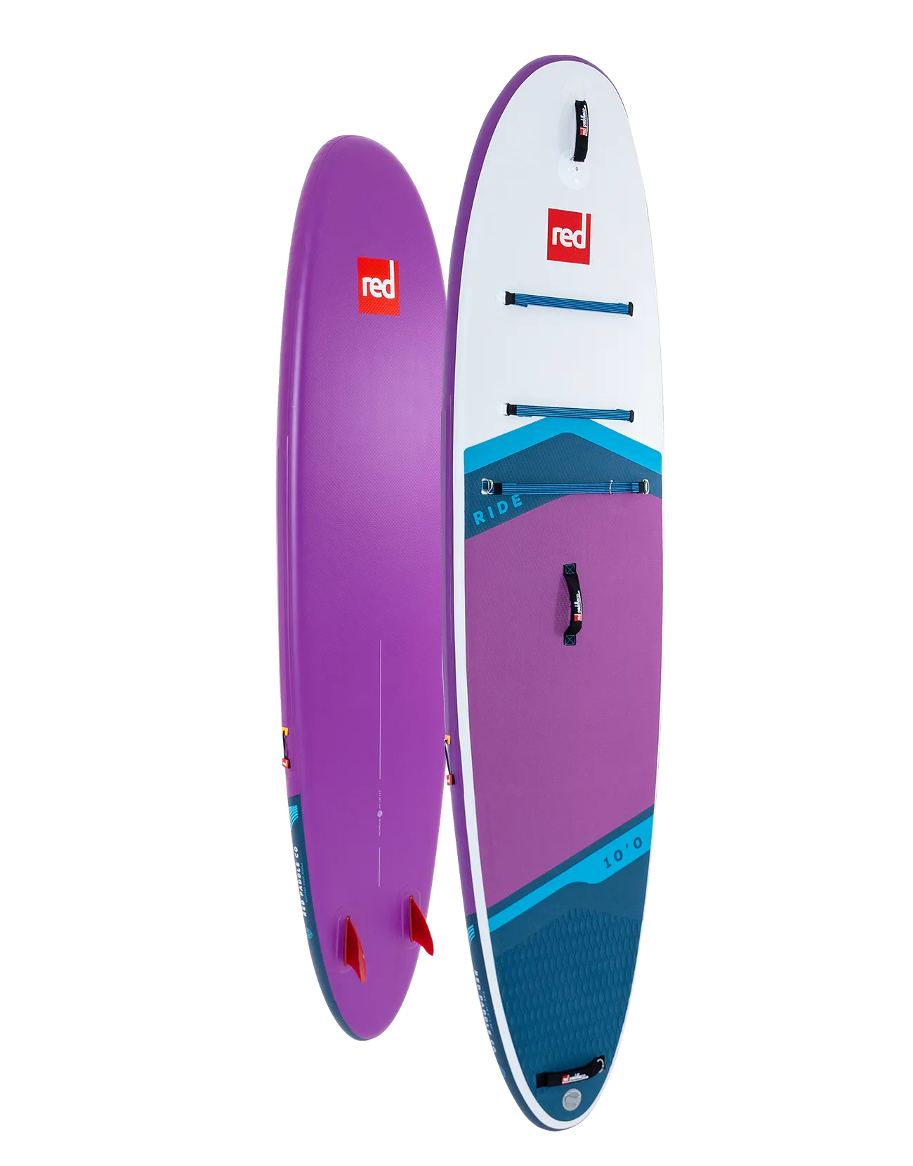 10'0" Ride Purple MSL Inflatable Paddle Board Package