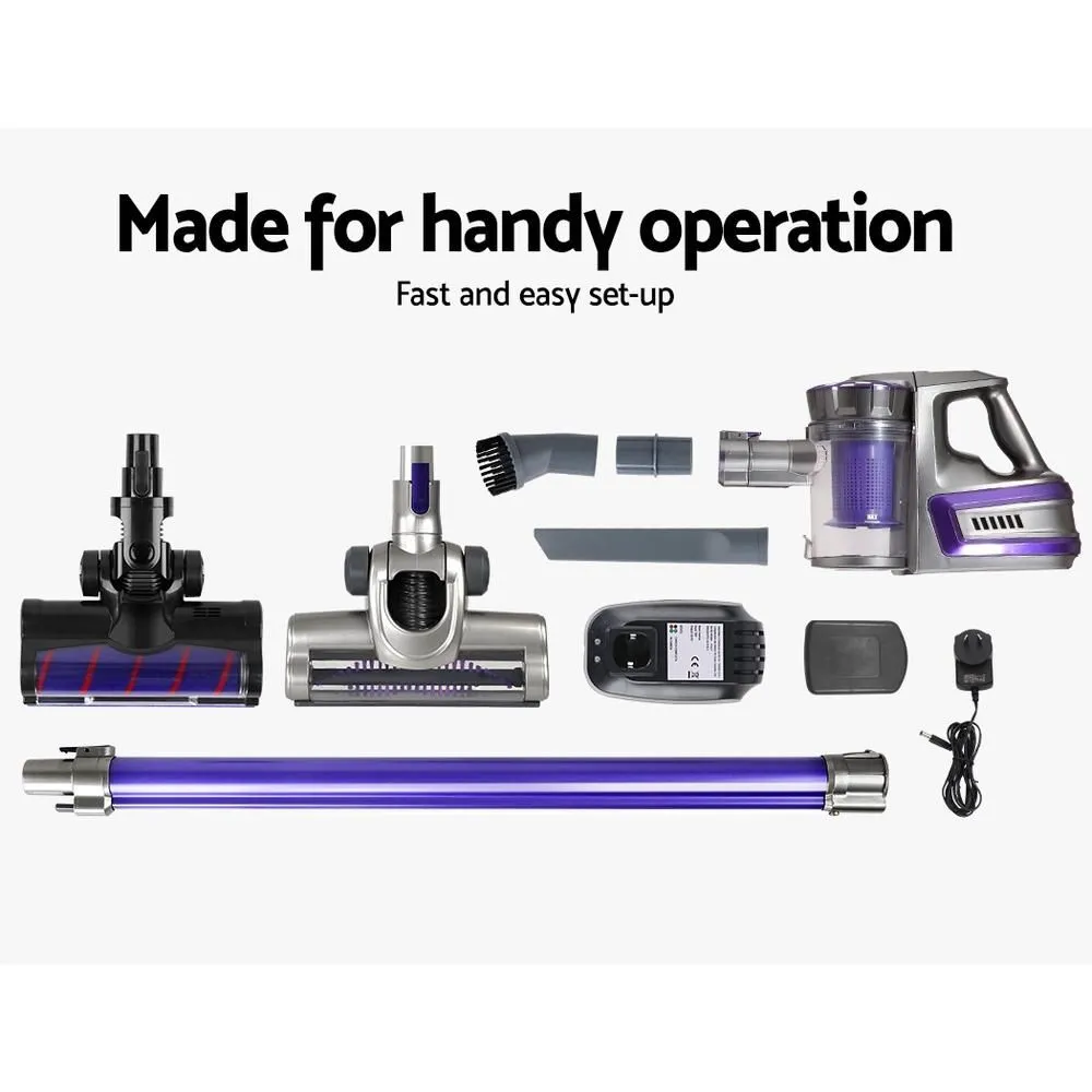 150w Handheld Cordless Vacuum Cleaner 2-Speed with Headlight