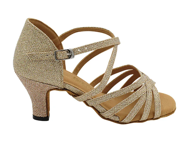 1613LEDSS Champagne Glitter Satin