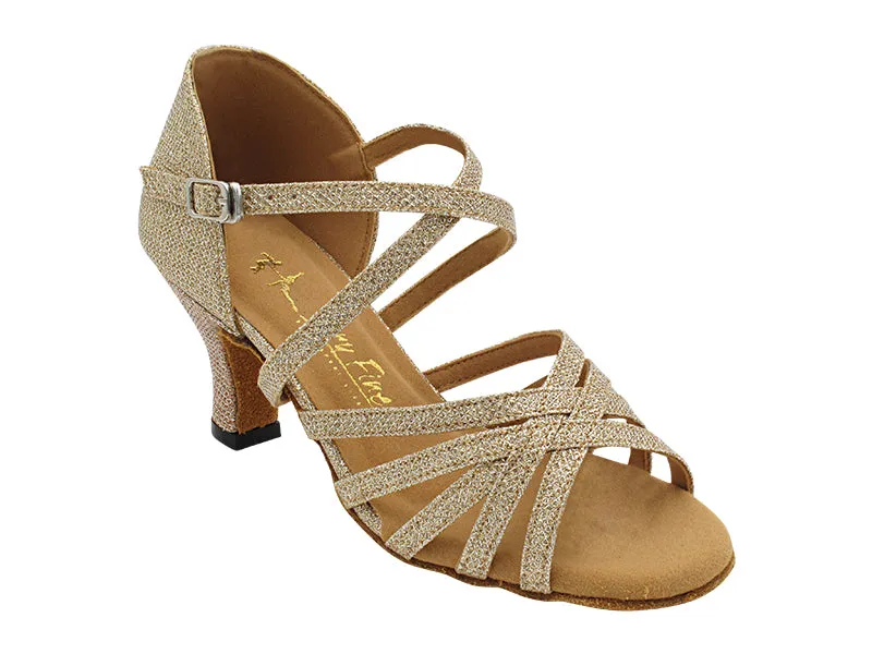 1613LEDSS Champagne Glitter Satin