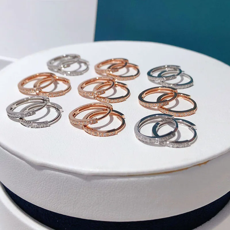 18K Gold Diamond Round Hoop Earrings Exclusively Handcrafted 0.07 Carat Natural Diamond (H-F Color, VS1-VS2 Clarity)