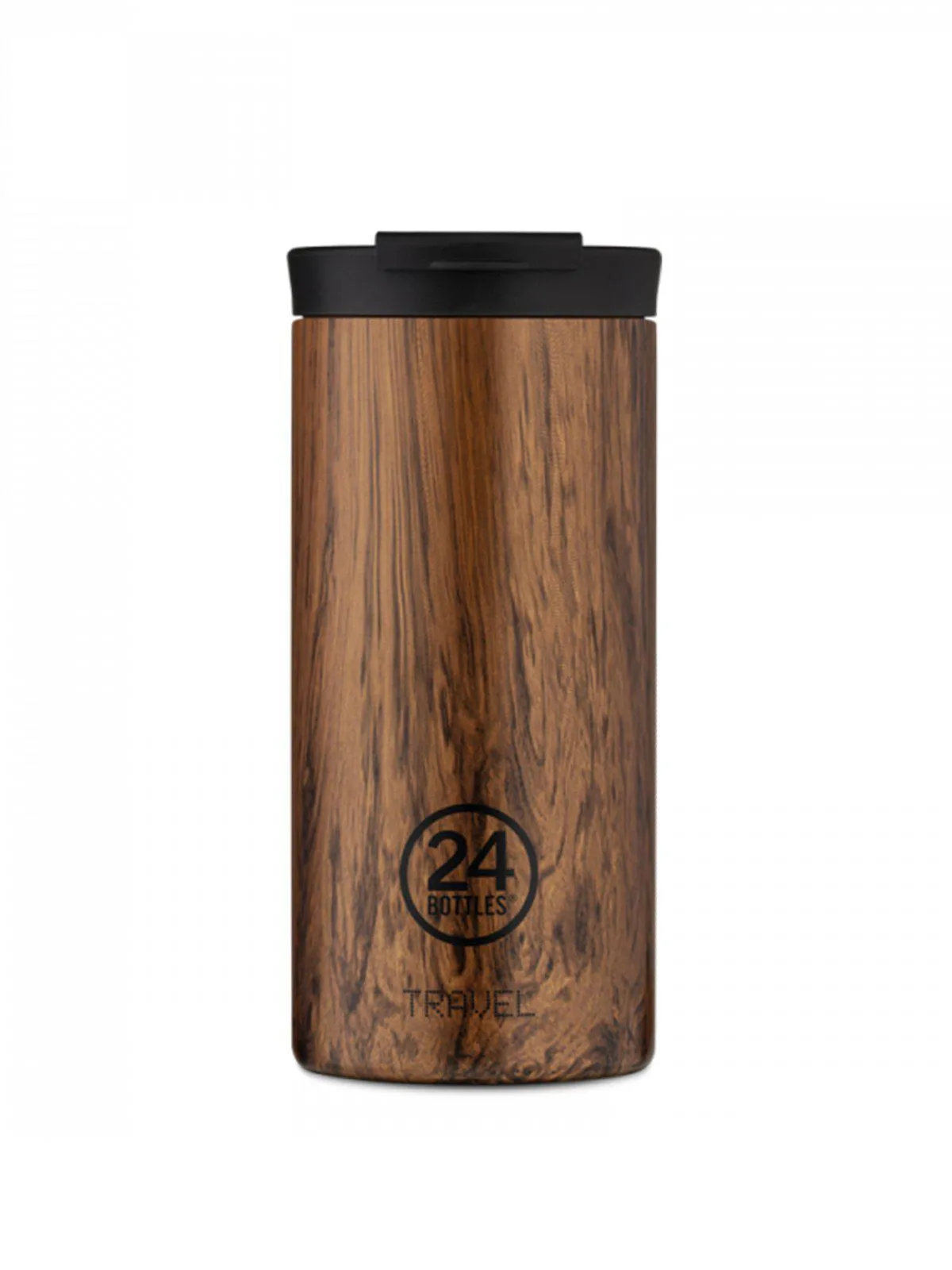 24Bottles Travel Tumbler Sequoia Wood 600ml