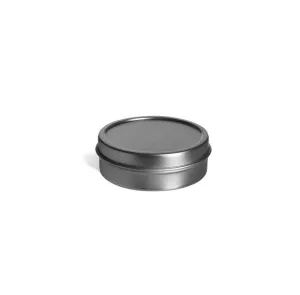 4 oz Flat Round Tin