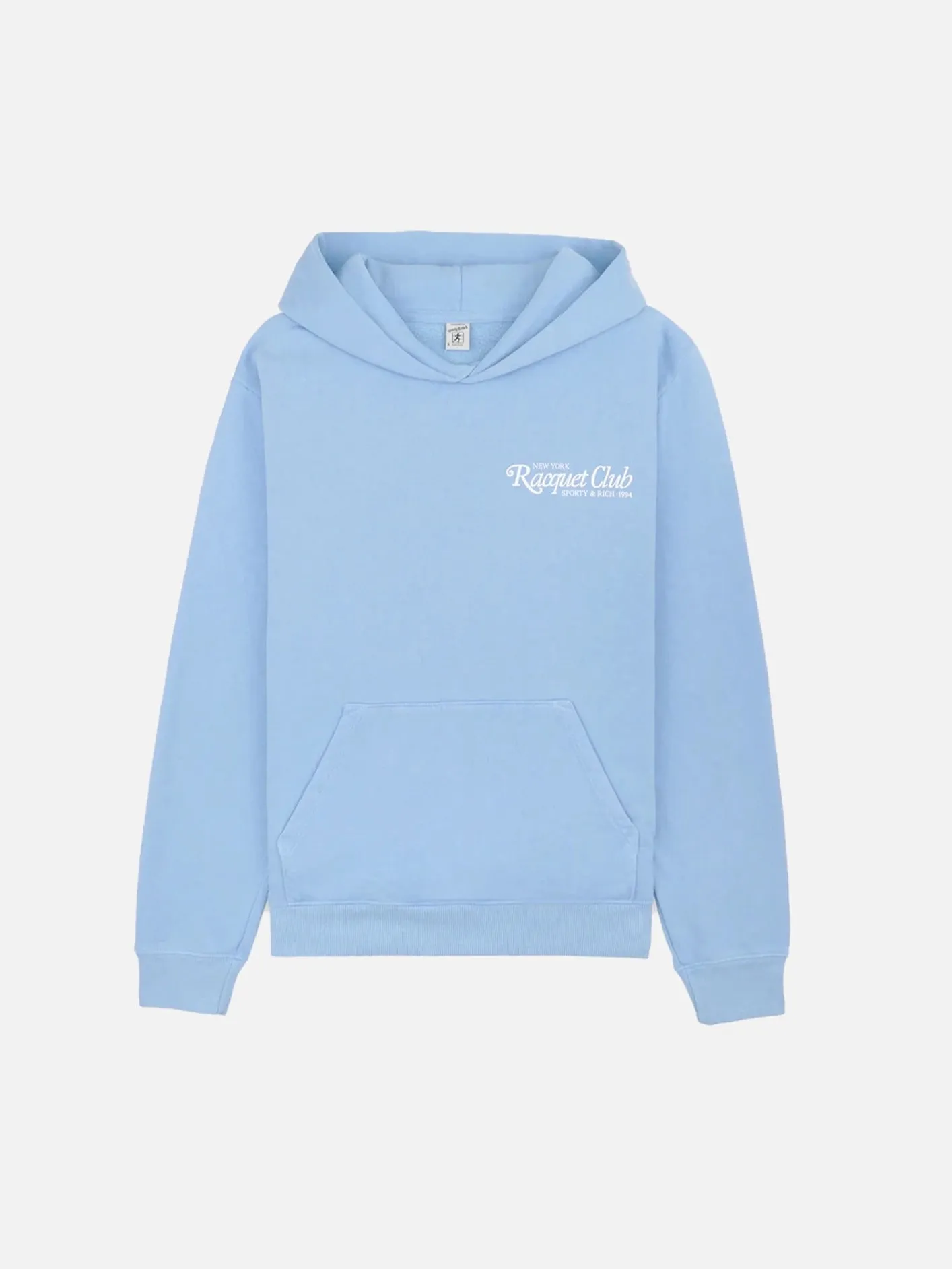 94 Racquet Club Hoodie - Sky Blue/White