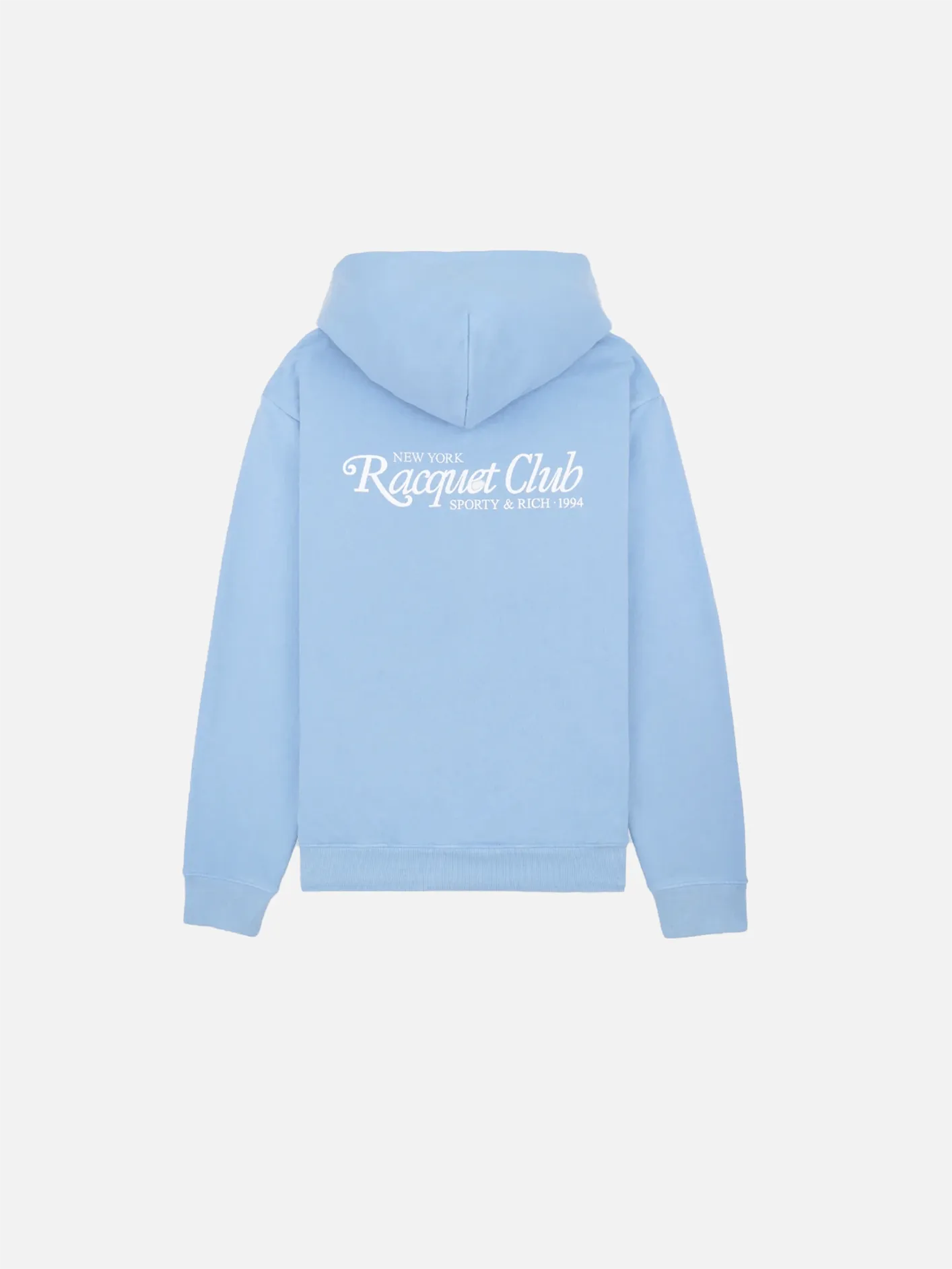 94 Racquet Club Hoodie - Sky Blue/White