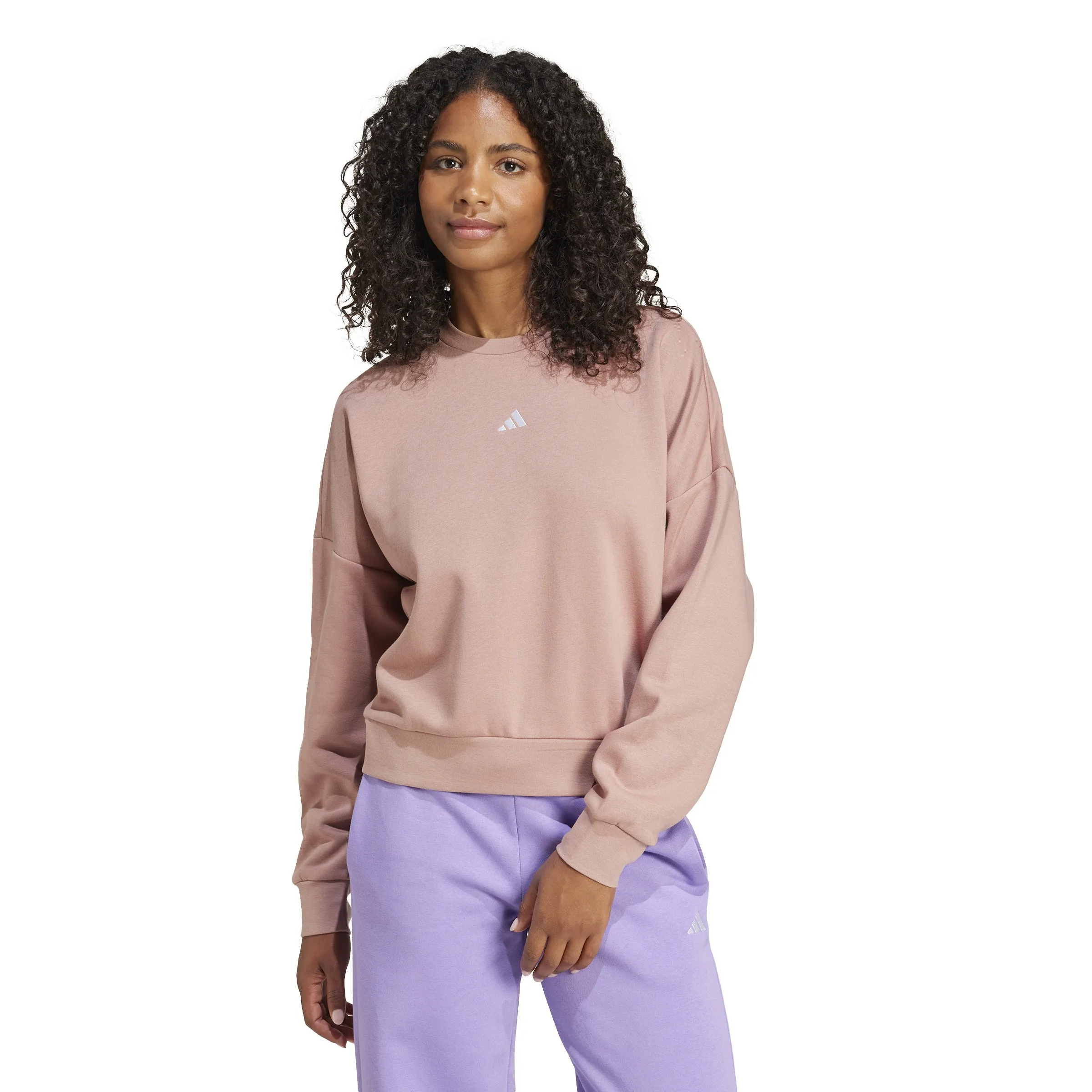 adidas Essentials Small Logo Feelcozy Womens Sweatshirt