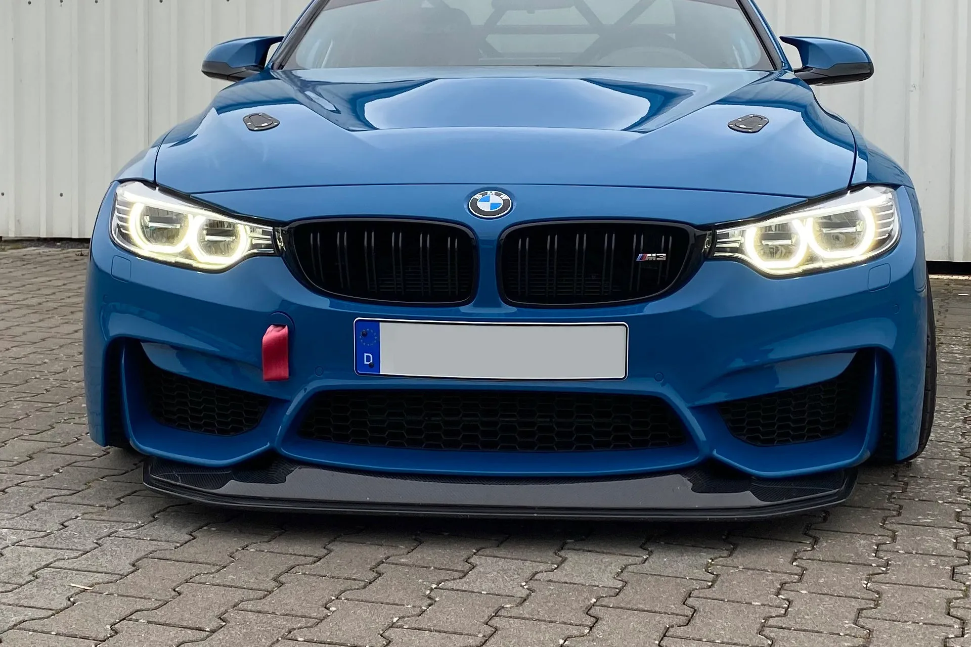 Adjustable Carbon Front Splitter Schirmer GT for BMW F80 F82 G80 G81 G82 M3 M4