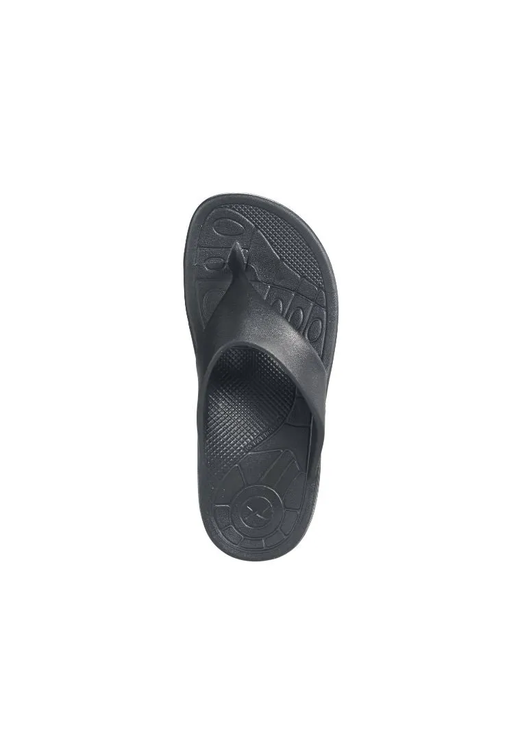 Aetrex Mens Lynco Flip Black