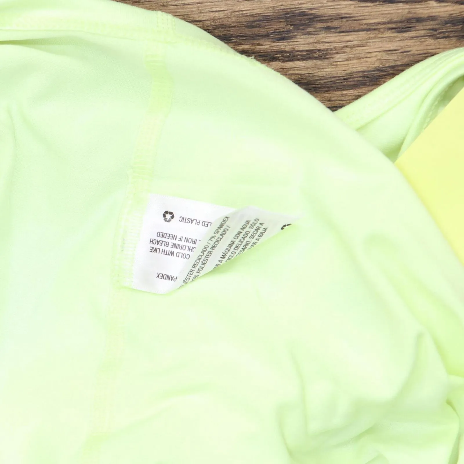 All In Motion Girls Knit Racerback Tank Top 77335698 Green Yellow XL