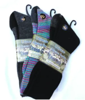 Alpaca Dress Socks