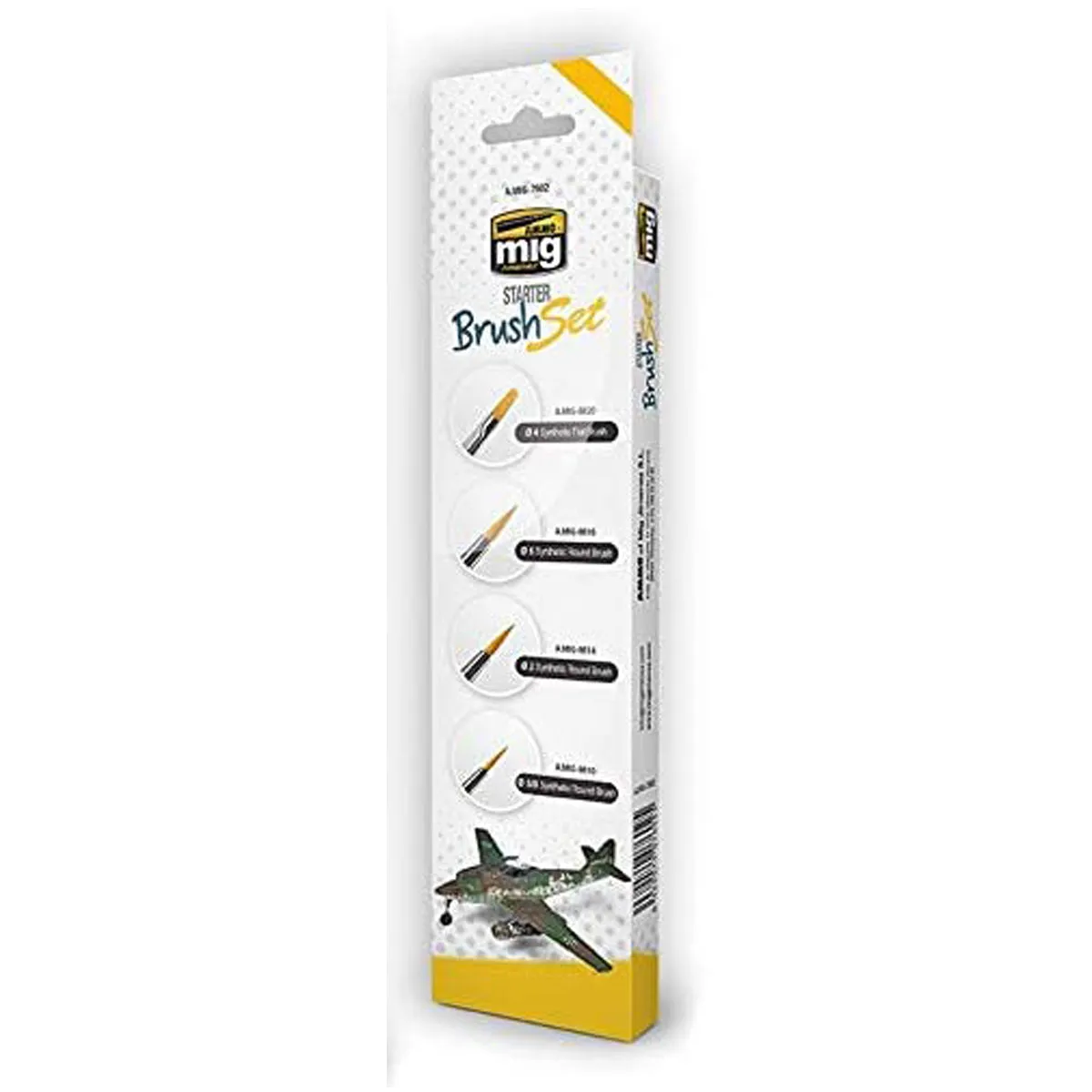 Ammo by MIG Brushes Starter Brush Set