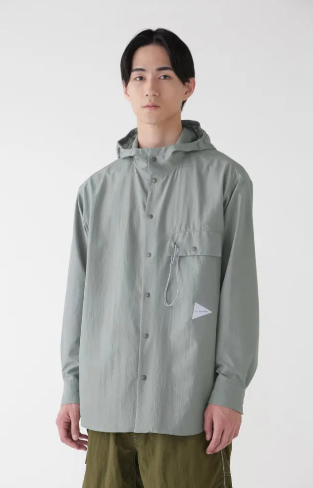 【and wander】dry breathable hoodie