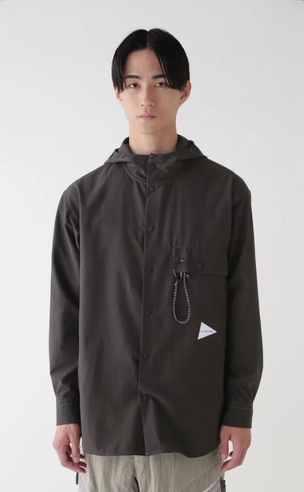 【and wander】dry breathable hoodie