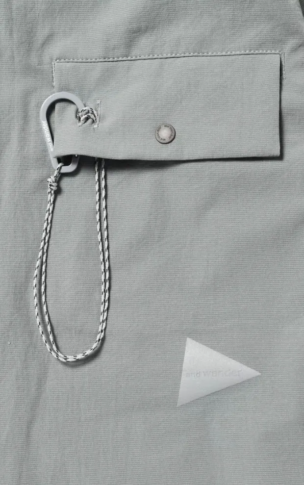 【and wander】dry breathable hoodie