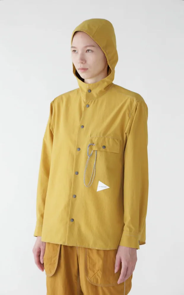 【and wander】dry breathable hoodie