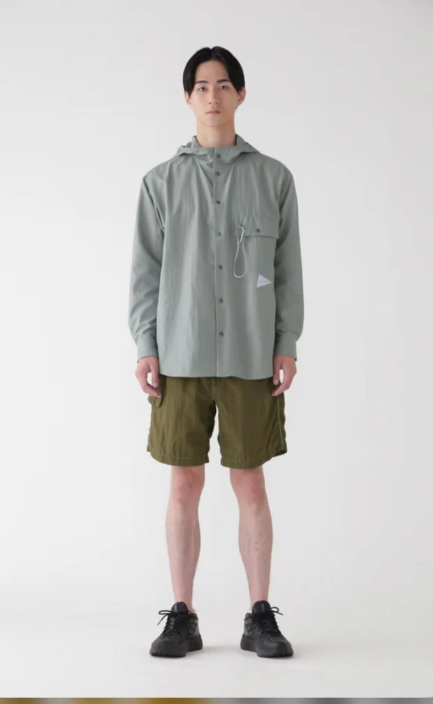 【and wander】dry breathable hoodie