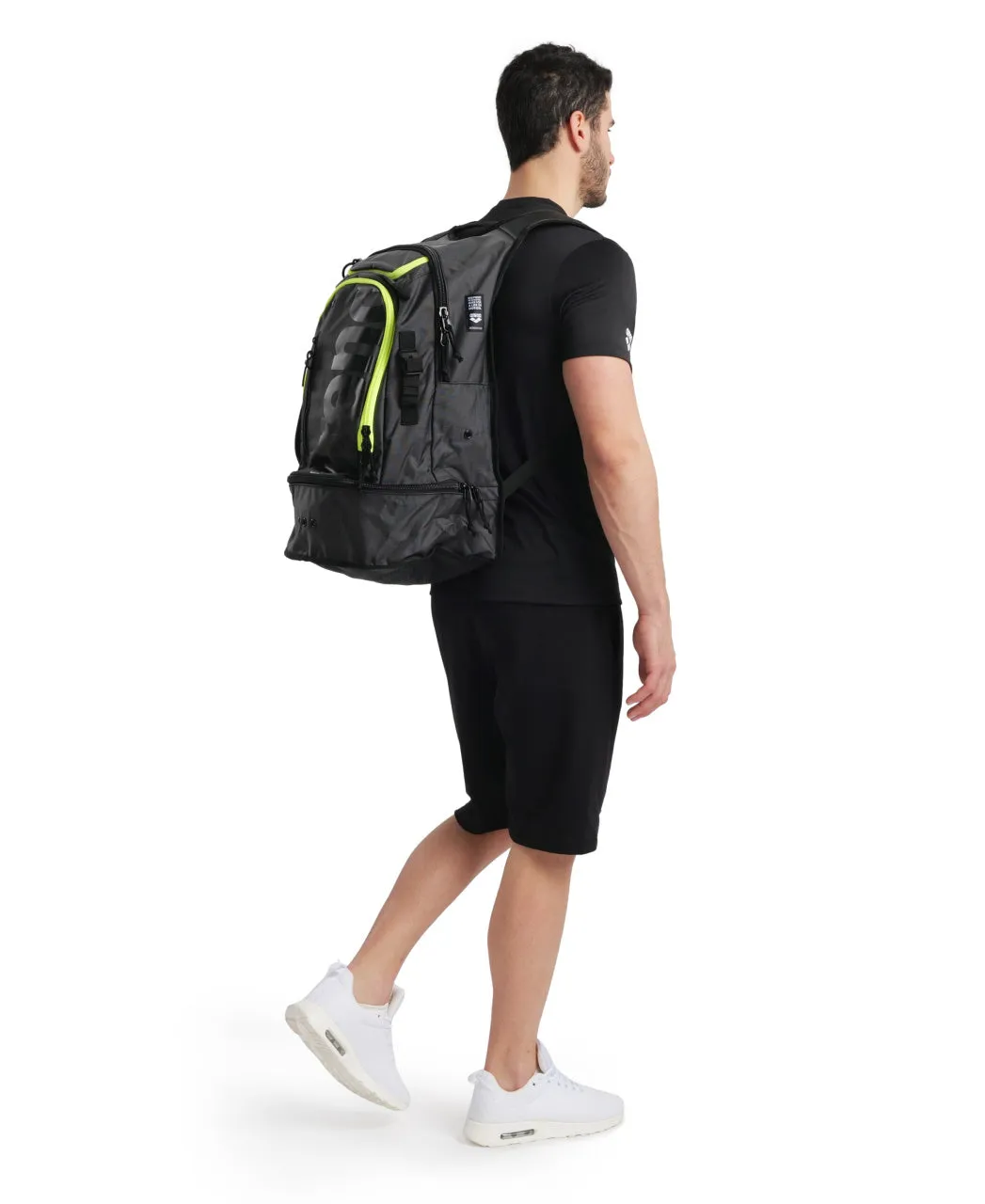 Arena Fastpack 3.0 Backpack - Smoke/Yellow