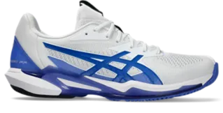 Asics Men's Solution Speed FF 3 HardCourt (White/Tuna Blue)