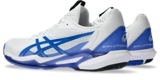 Asics Men's Solution Speed FF 3 HardCourt (White/Tuna Blue)