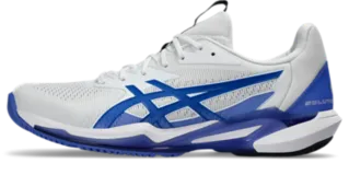 Asics Men's Solution Speed FF 3 HardCourt (White/Tuna Blue)