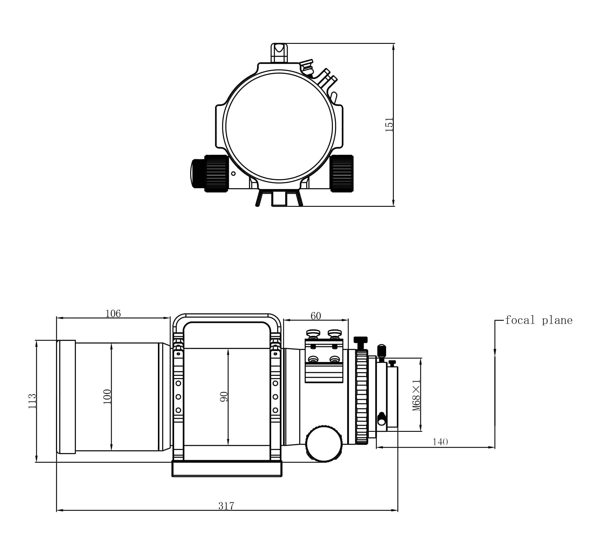 Askar 72mm f/5.6 Quintuplet Petzval Flat-Field Astrograph - FRA400