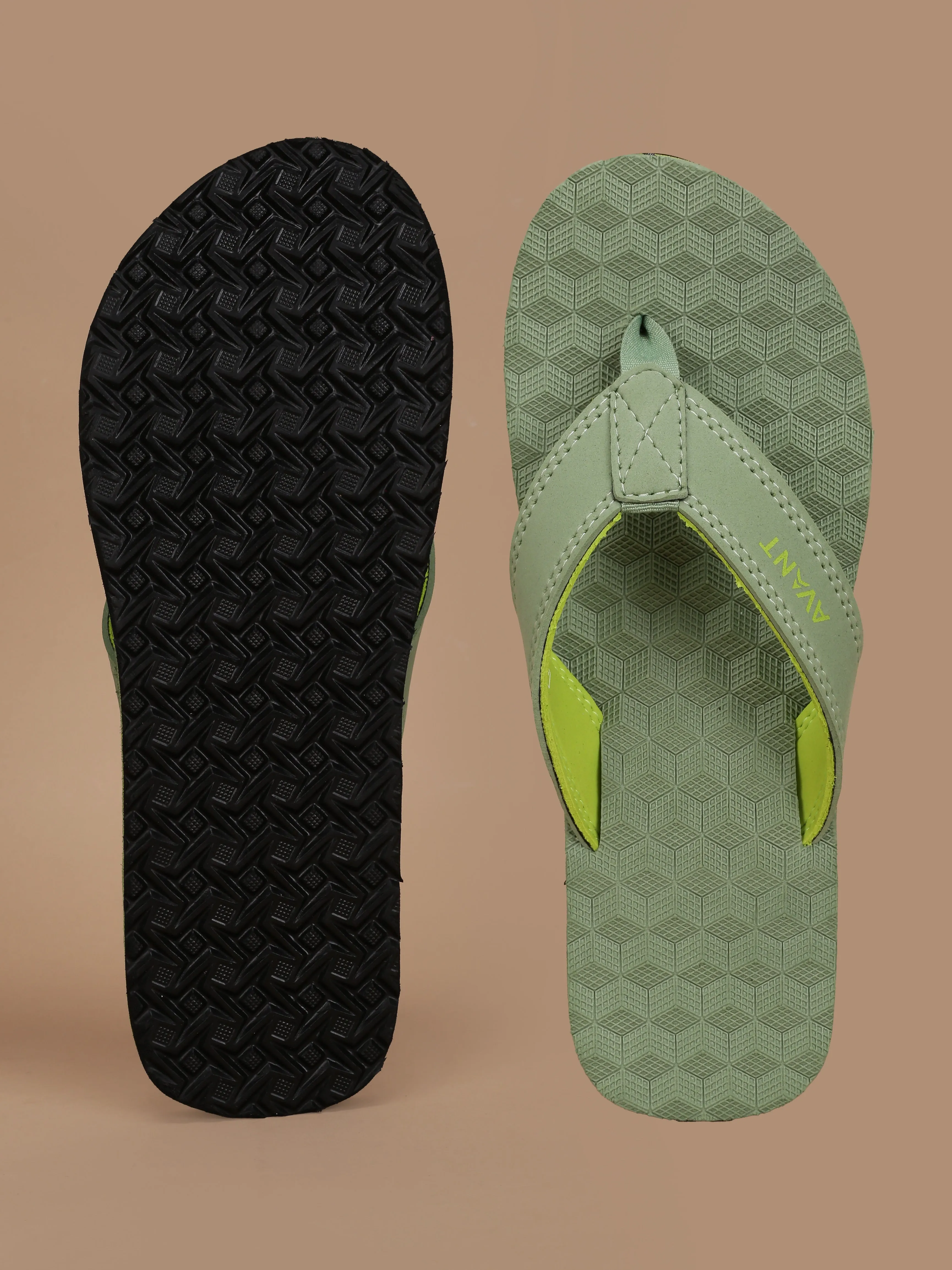 Avant Men's Cube Flip Flops - Pista