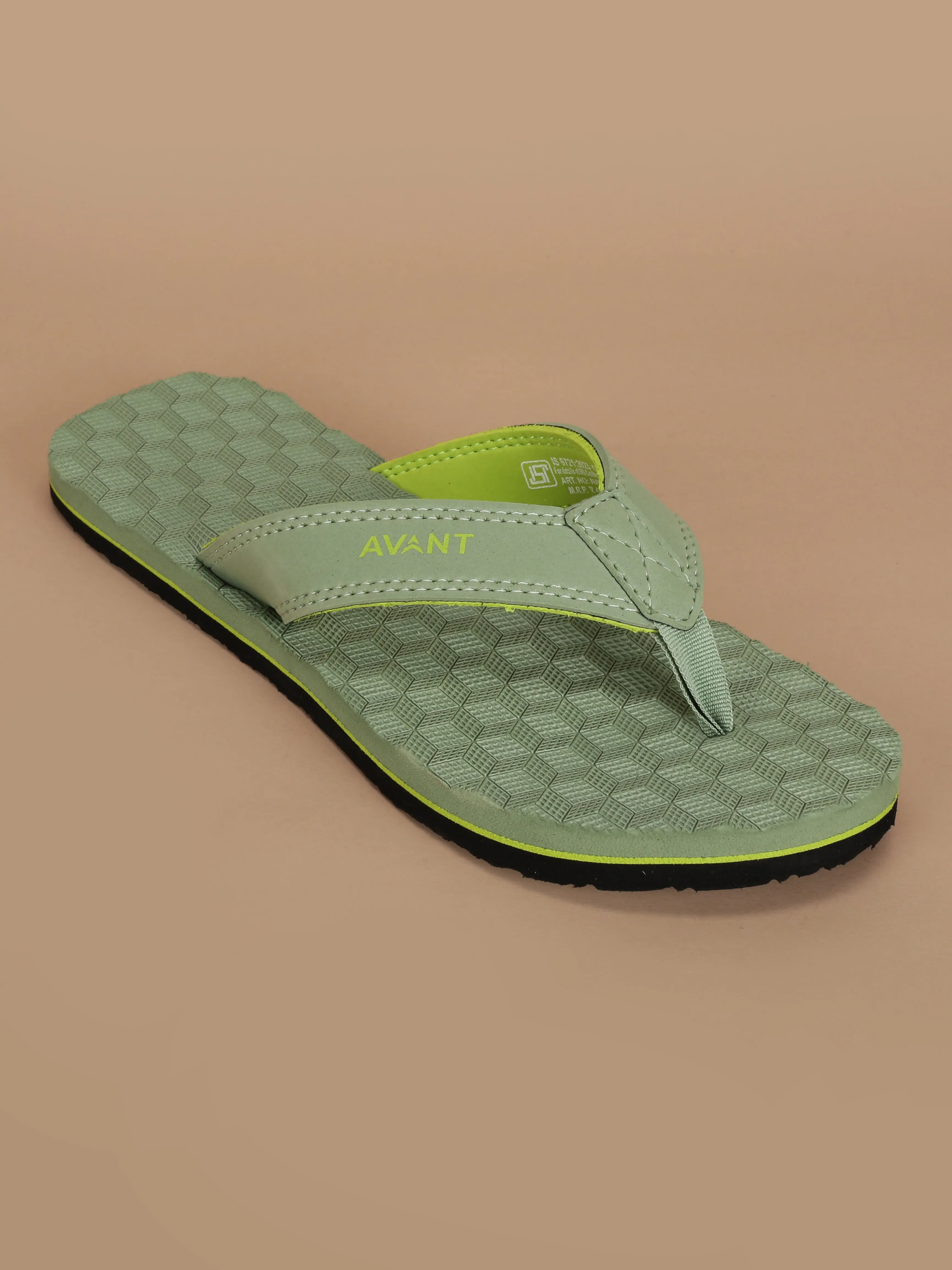 Avant Men's Cube Flip Flops - Pista