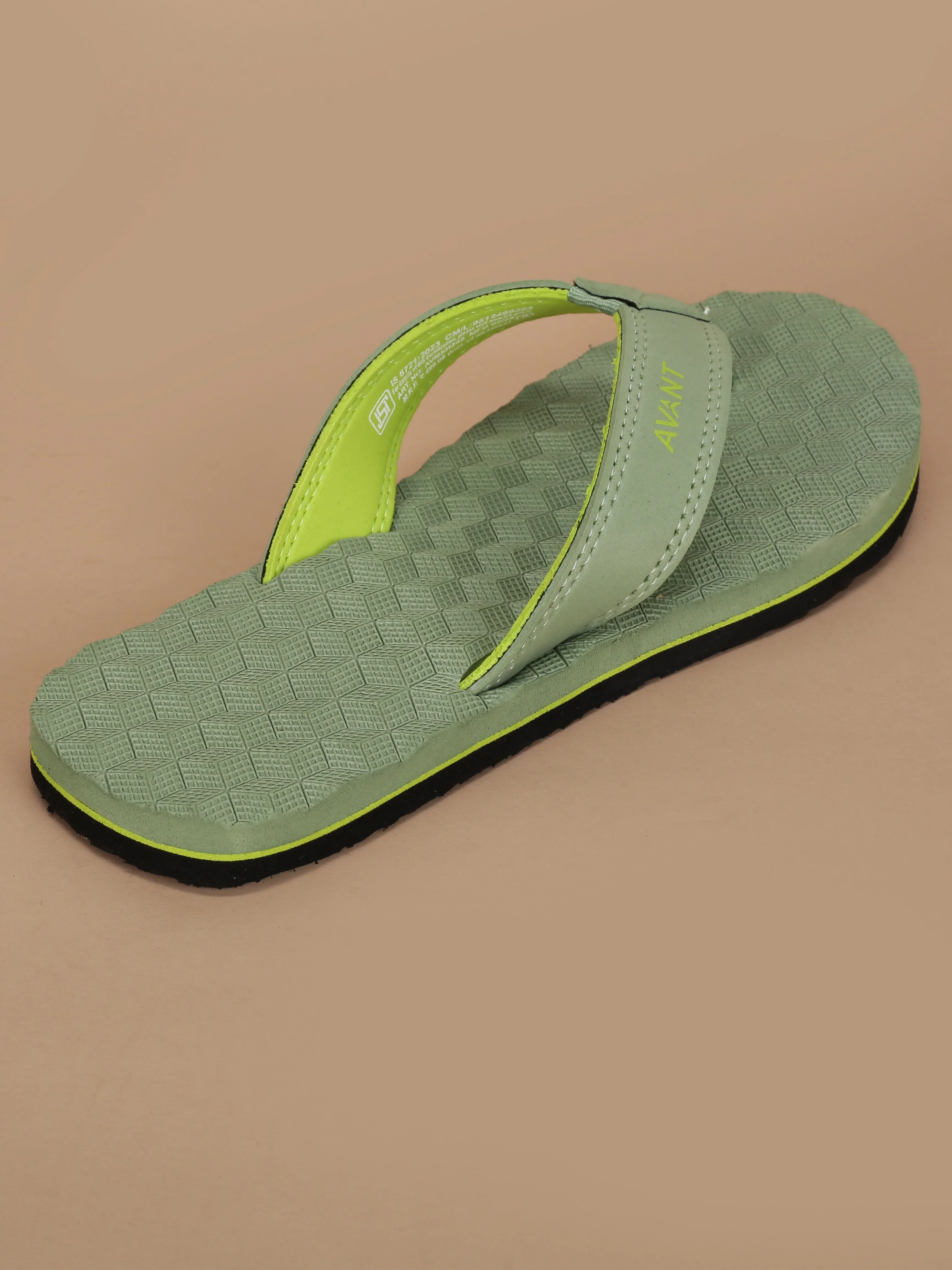 Avant Men's Cube Flip Flops - Pista