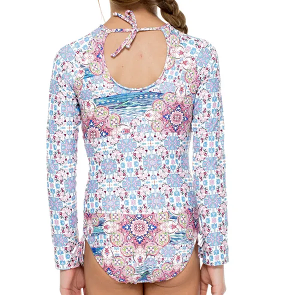 AZUCAR - Tassel Rash Guard One Piece