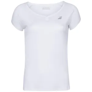 Babolat Women's Play Cap Sleeve Top - White