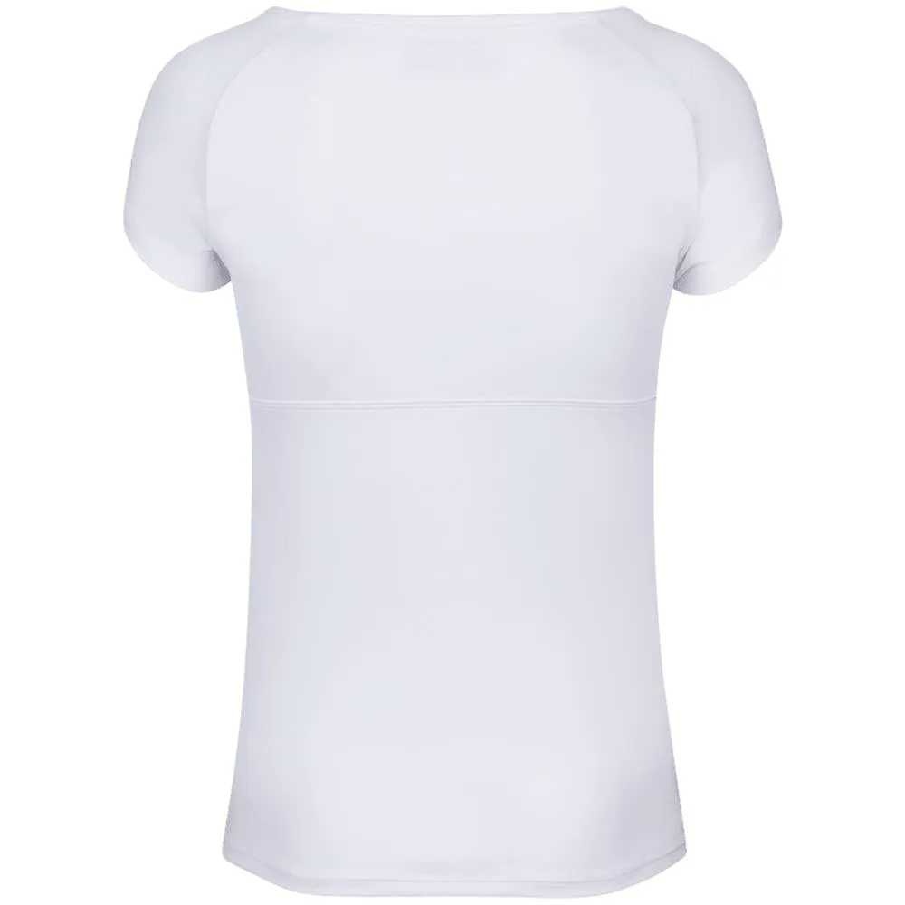 Babolat Women's Play Cap Sleeve Top - White