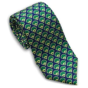 Baseball Fields Silk Necktie
