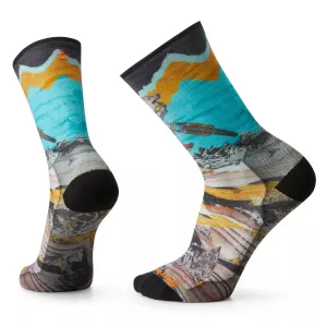 Bike Zero Cushion Wolf Print Crew Socks - SW001968 - Past Season