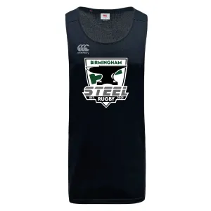Birmingham Steel Rugby Tempo Vapodri Singlet by Canterbury