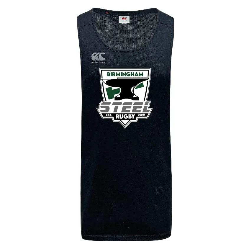 Birmingham Steel Rugby Tempo Vapodri Singlet by Canterbury