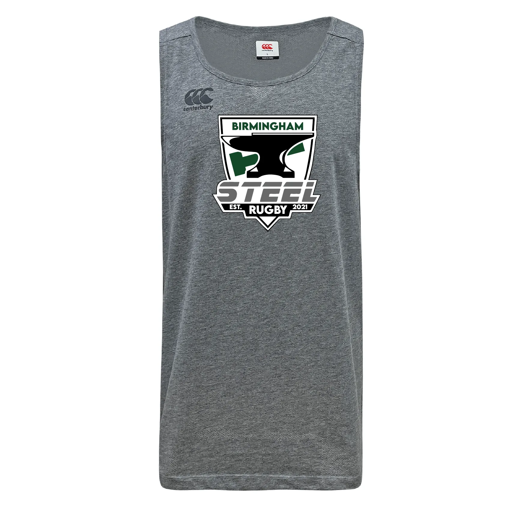 Birmingham Steel Rugby Tempo Vapodri Singlet by Canterbury
