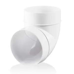 Blauberg Plastic Circular 90 Degree Bend - 100mm