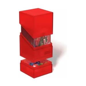 Boulder'n'Tray 100  Deck Box - Ruby