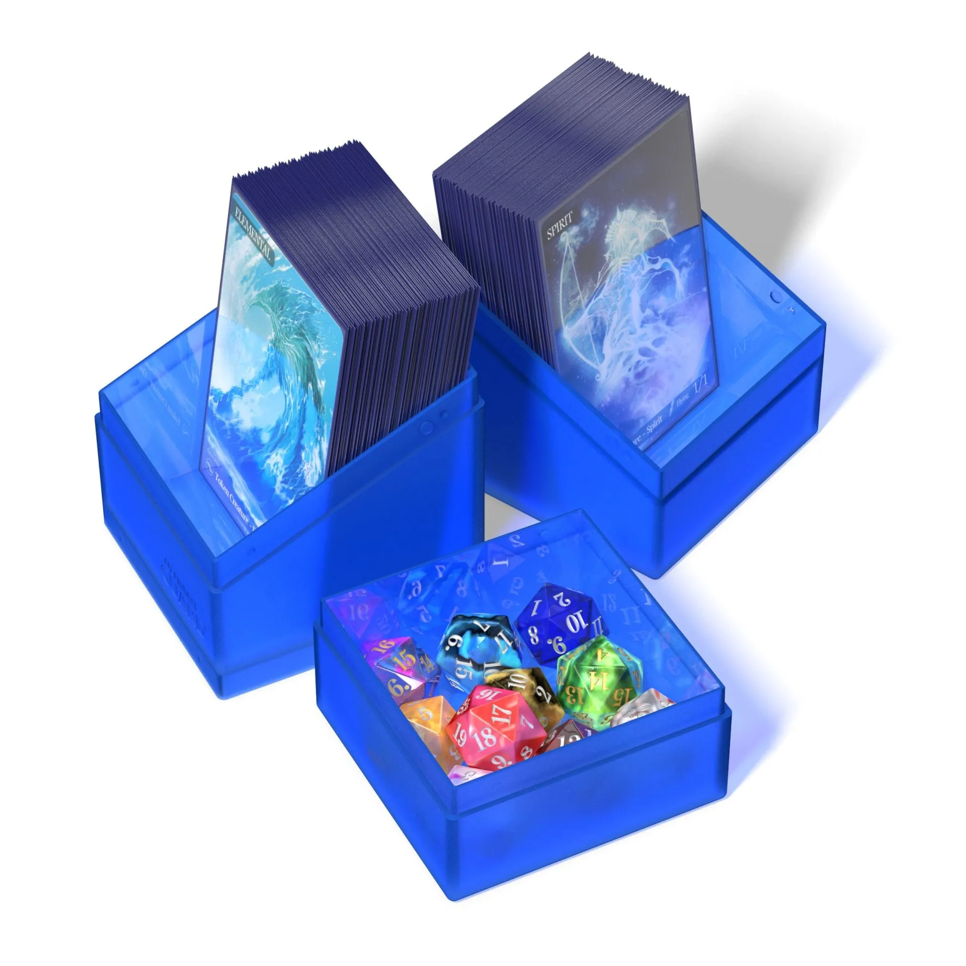Boulder'n'Tray 100  Deck Box - Sapphire