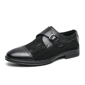 Breathable Pointed Toe Casual Sandals Casual Leather Shoes