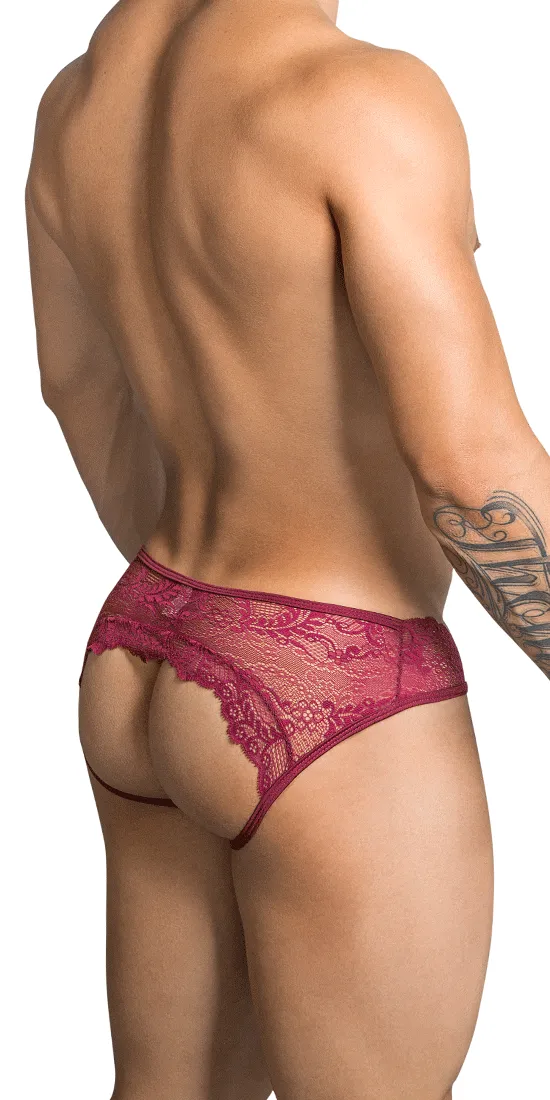 Candyman 99312 Jockstrap Burgundy