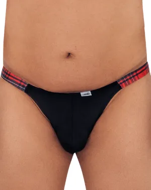Candyman 99536x Bikini Jockstrap Black print