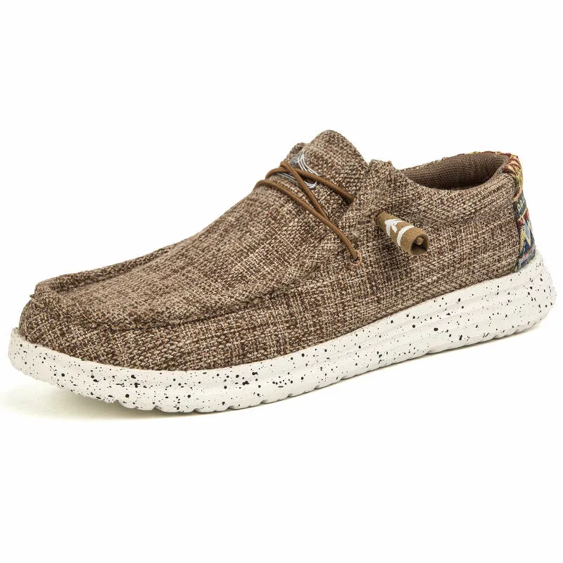 Canvas Shoes Light And Breathable Linen Wide Version Cloth Shoes