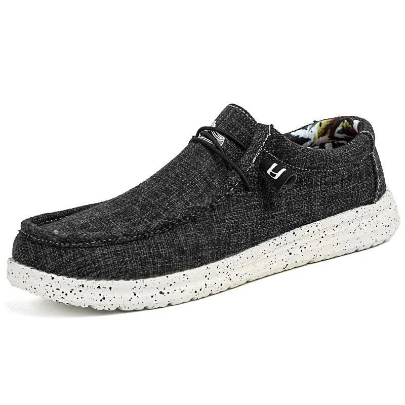 Canvas Shoes Light And Breathable Linen Wide Version Cloth Shoes