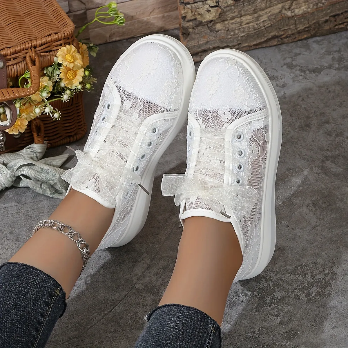 Celeste™ | Stylish Lace Up Sneakers