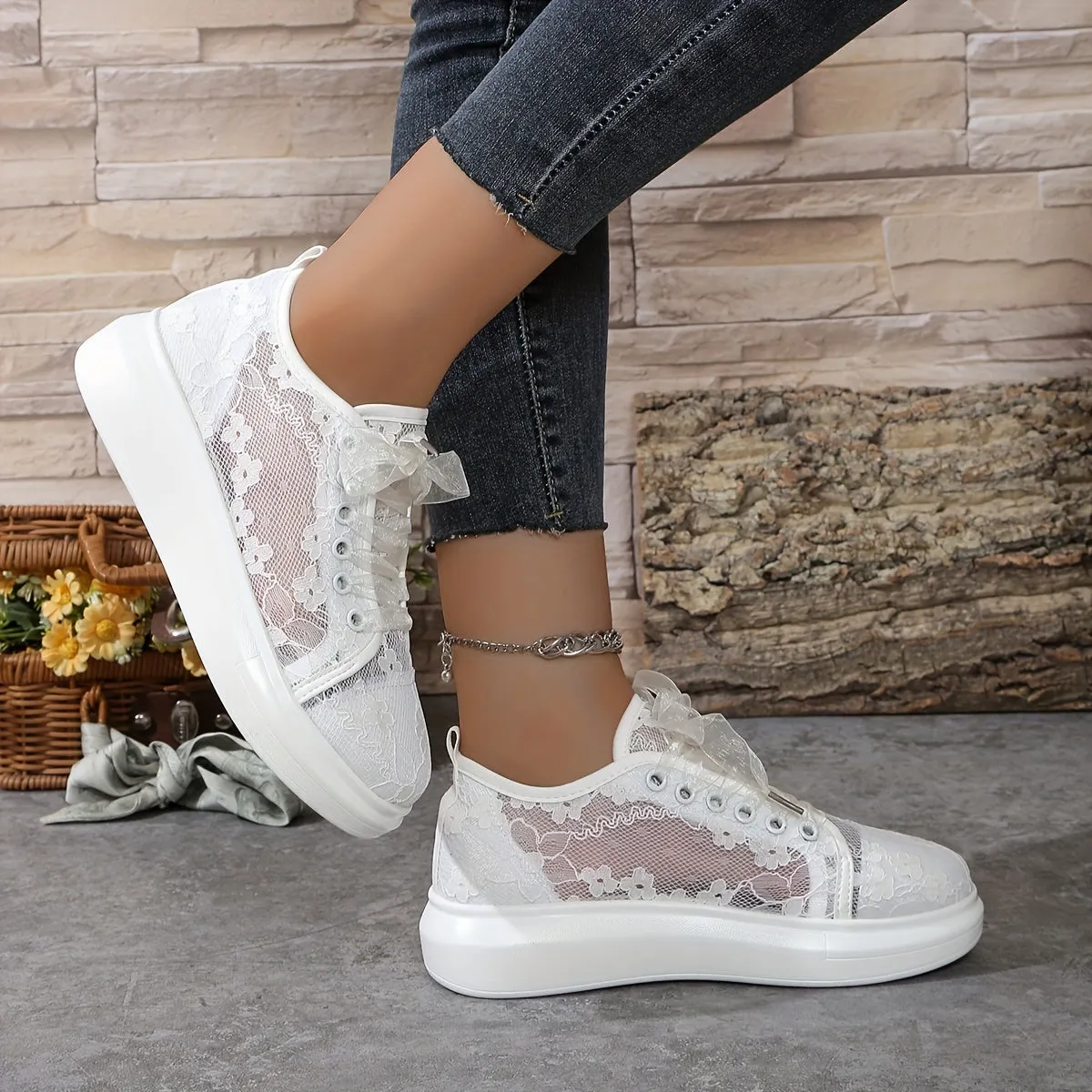 Celeste™ | Stylish Lace Up Sneakers