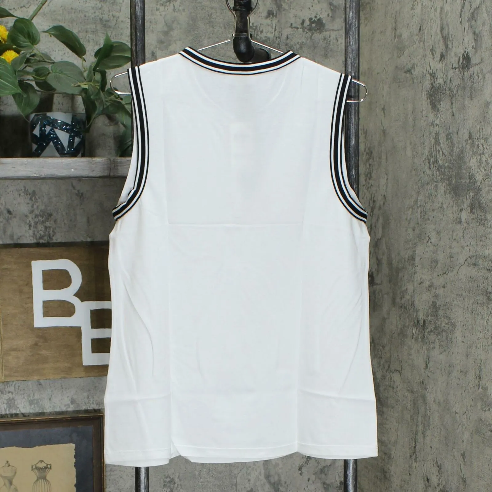 Charter Club Women's Sleeveless Split Neckline Pique Knit Top