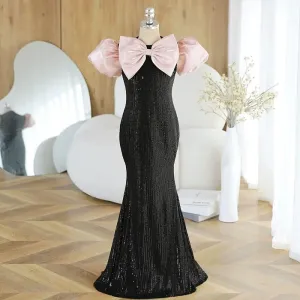 Children's dress fishtail dress wedding catwalk evening dress fashionable girl evening dress（复制）