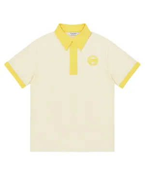 CHUCUCHU Men's Superior Polo T-shirt - Lemon Yellow