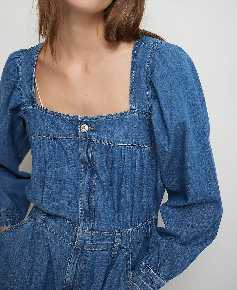 Clara Denim Jumpsuit